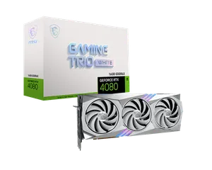GeForce RTX 4080 16GB GAMING TRIO WHITE